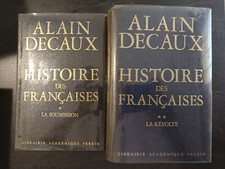 Histoire des françaises - 2 Tomes - Alain Decaux - Caf