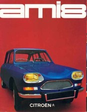 Catalogue brochure Citroën Ami 8 / Break 08/1969 Allemagne Deutschland