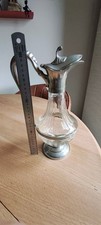 Carafe à vin, à décanter vintage en en étain du manoir Paris