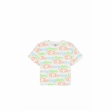 T-shirt à manches courtes femme Champion Crewneck Croptop Blanc