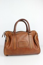 Jacques ESTEREL Sac cuir pleine fleur Cognac Porté main Très bon état