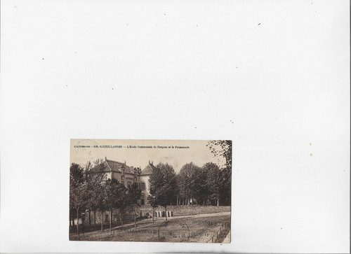 Cpa sauxillanges ecole - ,