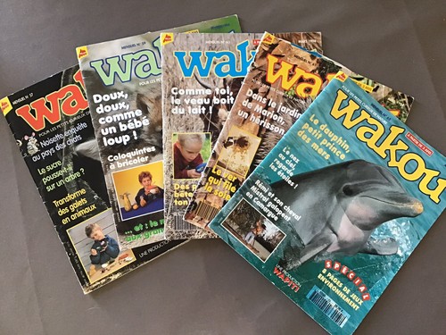 Lot revues wakou n - 5, n°