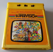 Cartouche Multi-Jeux Atari 2600 "Supervision" 8 jeux en 1 en loose PAL (N°8839S)