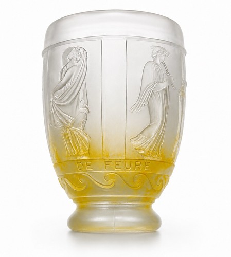 Georges feure vase art - de,