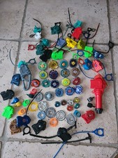 lot bundle toupie beyblade metal launcher lanceur fight masters fury 