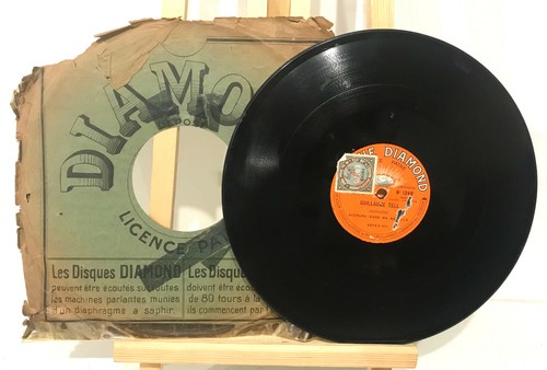 Ancien disque saphir - à,
