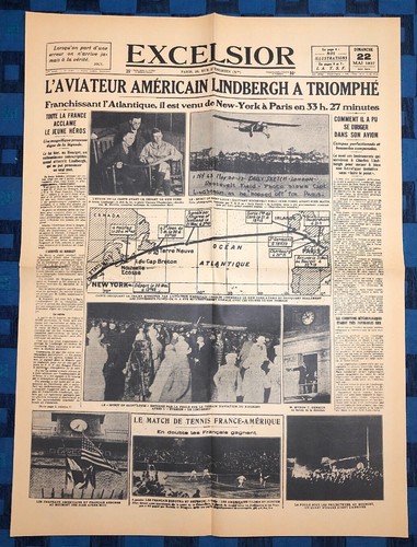 Une journal excelsior - la,