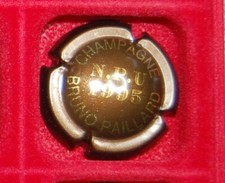 1 Plaque de muselet de champagne Bruno Paillard cuvee NPU 1995