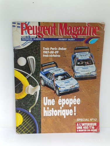Peugeot talbot sport magazine - peugeot,