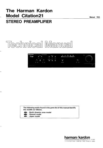 Service manuel instructions - service, d'instructions