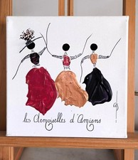 Tableau Abstrait- Art Brut