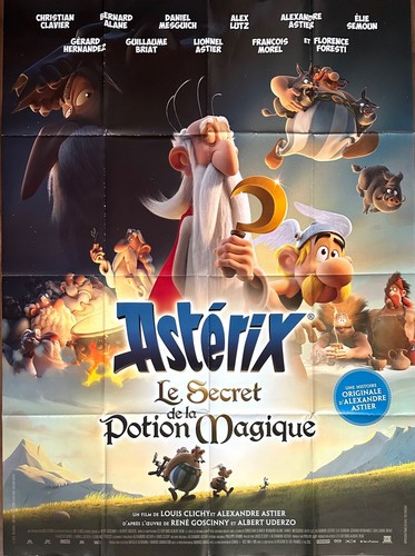 Affiche cinéma astérix - astÉrix, le