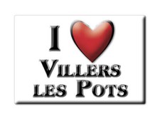 Aimant sur Villers Les Pots, Midi Pyrénées - Magnet France Souvenir