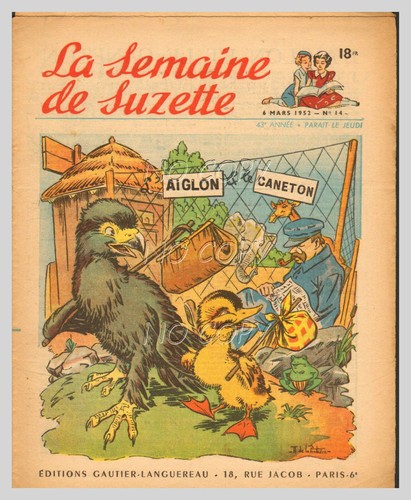 Semaine suzette 1952 - semaine,
