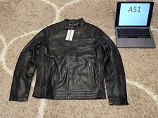 Helvetica Blouson Veste Cuir