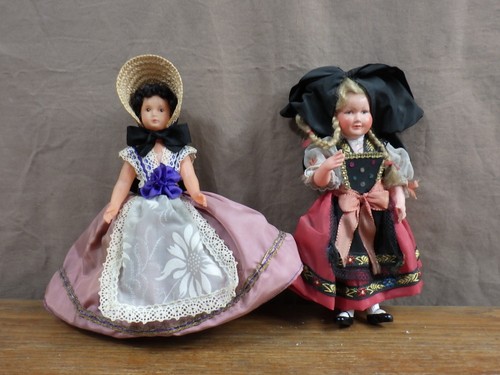 Petites poupees folkloriques - poupees,