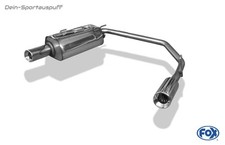 FOX le Sport Échappement Duplex Peugeot 206 S16 à Partir De 99 Chaque 90mm Rond