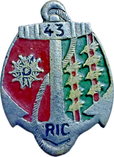 Régiment d infanterie - 43°, d’infanterie