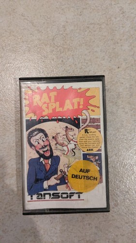 Jeu cassette rat splat - jeu,