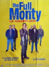 FULL MONTY - MALE STRIPPER / CARLYLE / WILKINSON - ORIGINAL LARGE MOVIE POSTER