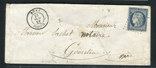 Rare lettre de Bône (