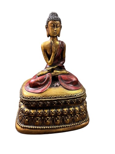 Ancien boudha coffre bijoux - a,