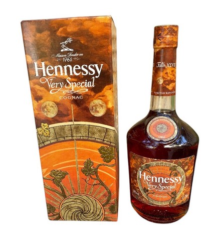 Bouteille cognac hennessy - cognac,