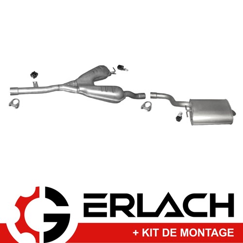 Echappement silencieux pour