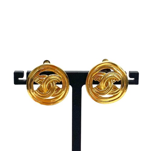 Boucles oreilles rondes logo - boucles,