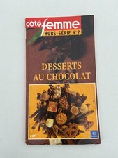 livre recette desserts au chocolat coté femmes hors série 2