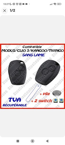 Kit reparation cle - cle, coque