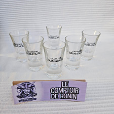 Lot de 6 verres à Liqueur - Shooter  Calvados DUMANOIR Neufs - Bar - Bistrot