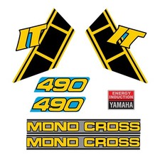 YAMAHA IT 490 1982-1983 Decal