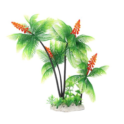 Aquarium plante plastique 33cm - plante,