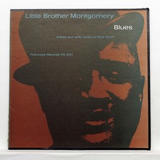LITTLE BROTHER MONTGOMERY blues ⸺ FOLKWAYS RECORDS FG3527 ⸺ 1961 orig US LP NM