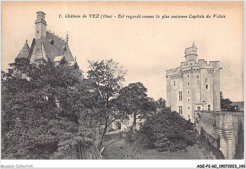 Adep2 0166 chateau de - adep2-60-0166,
