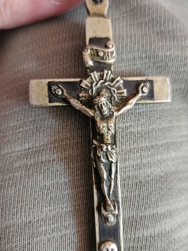 Croix pectorale jesus christ - pectorale,