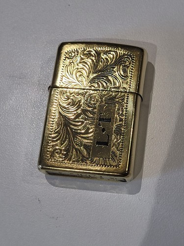 Zippo brass initial - brass,