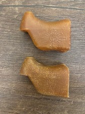 Hoods Cocottes CLB Marron Freins Anciens Vélo de Course Vintage EROICA 1970's