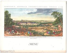 MENU PAQUEBOT LIBERTE du