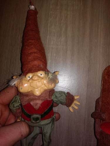 Ancienne poupée gnome efle - gnome,