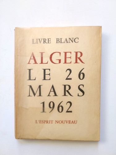 Livre blanc alger 26 mars - le,
