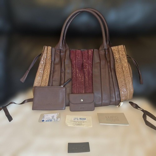 Lupo barcelona leather bag - lupo,