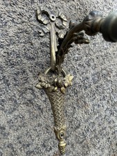 APPLIQUE BRONZE Lampe Ancienne