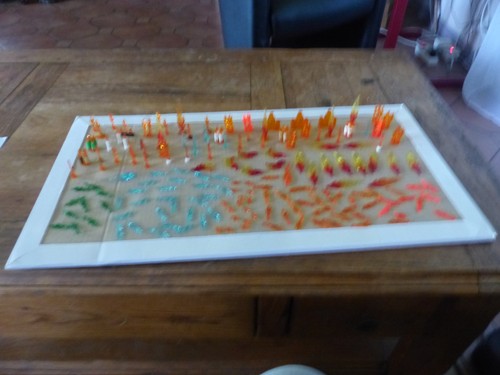 Lego lot bougie flamme - lego,