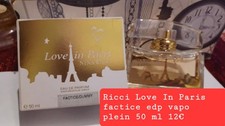 Ricci Factice rare Love In Paris plein