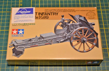 RARE  MAQUETTEGERMAN 7,5 LIGHT INFANTRY GUN  métal  TAMIYA 1/35