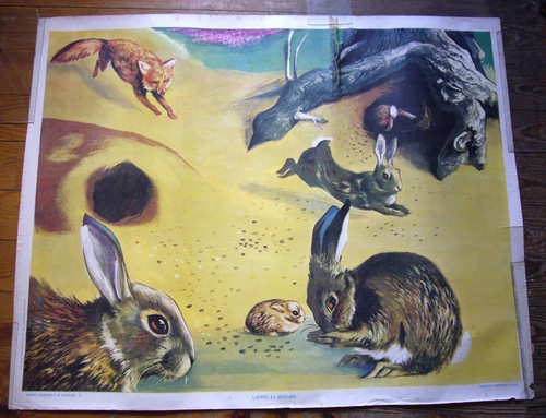 Ancien tableau affiche - ancien,