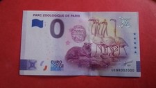 Billet 0 zero  Parc Zoologique